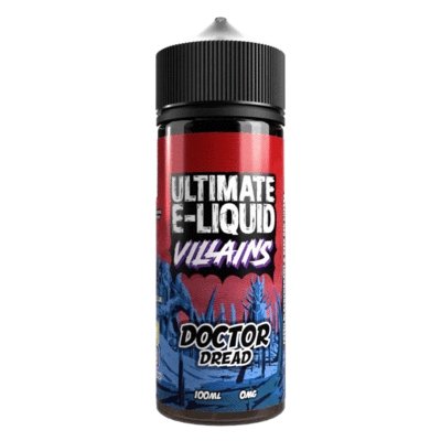 Buy cheapest online Ultimate Puff Villains 100ML Shortfill Doctor Dread at lowest price in uk