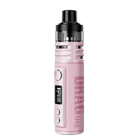 Buy cheapest online Voopoo Drag H40 Vape Kit Pink at lowest price in uk