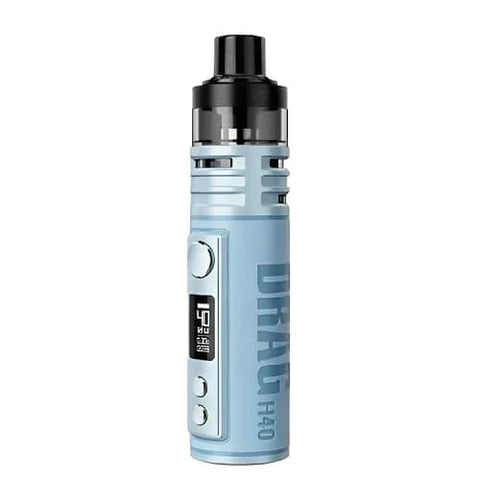 Buy cheapest online Voopoo Drag H40 Vape Kit Snow Blue at lowest price in uk