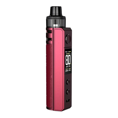 Buy cheapest online Voopoo - Drag H80 S - Pod Mod Kit Plum Red at lowest price in uk