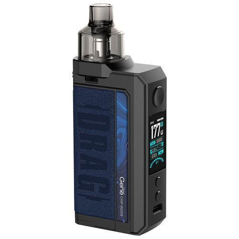 Buy cheapest online VooPoo Drag Max Mod Pod Kit Galaxy Blue at lowest price in uk