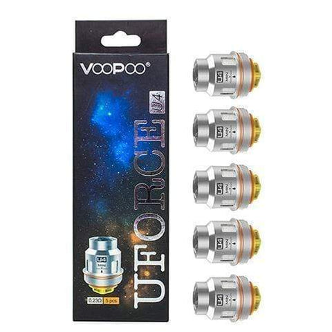 Buy cheapest online Voopoo - Uforce U4 - 0.23 ohm - Coils - Pack of 5 at lowest price in uk